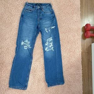 aeropostale 90’s baggy dark washed jeans size 00-open to offers NEVER WORN